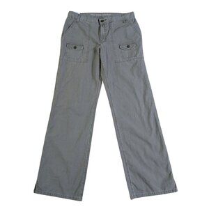 Polo Jeans Co. Ralph Lauren Womens New Dunne Jean Gray Wide-Leg Pants Size 8